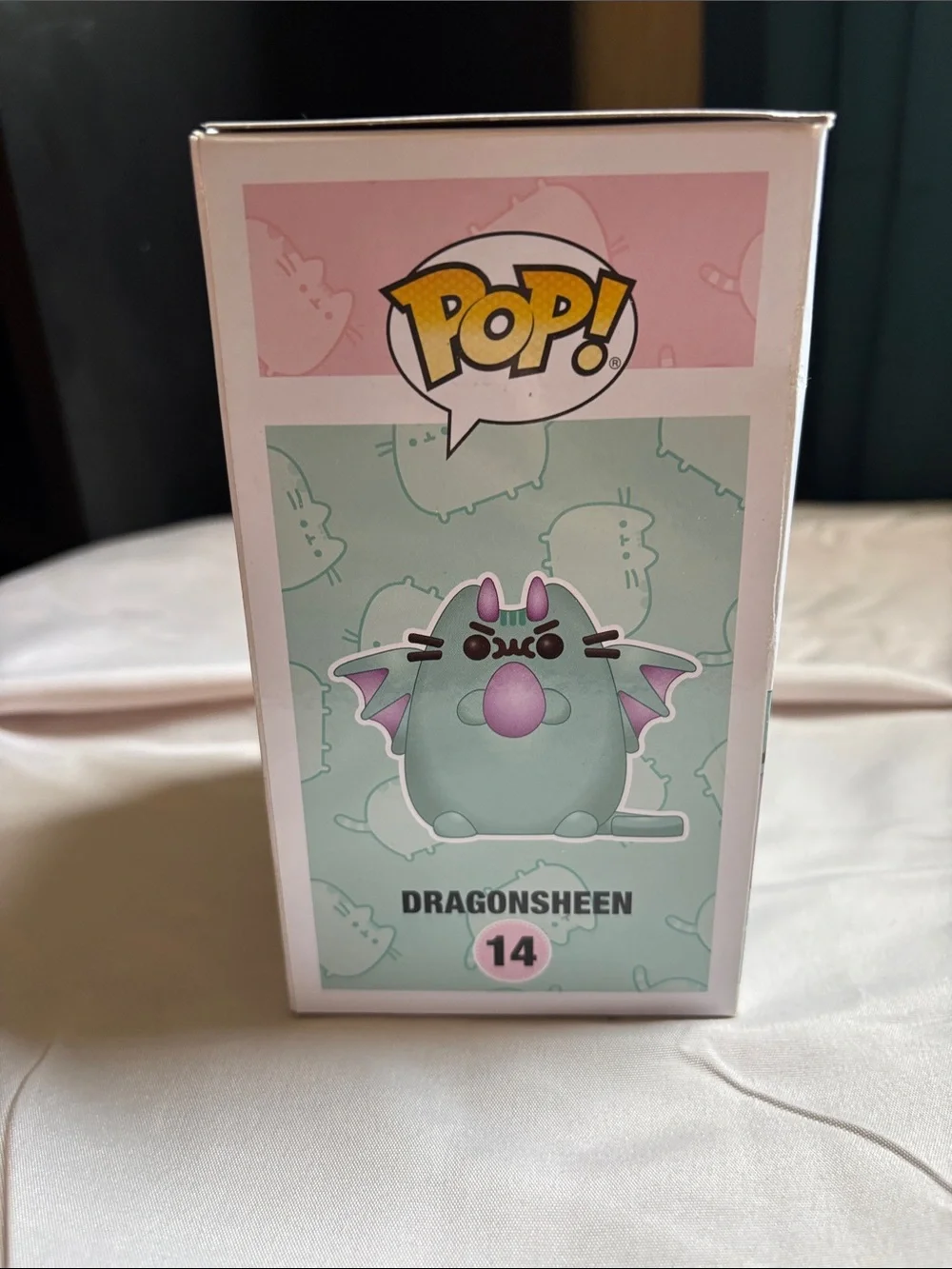 Funko Dragonsheen Pusheen Vinyl Figure - Mint Green & Lavender Accents